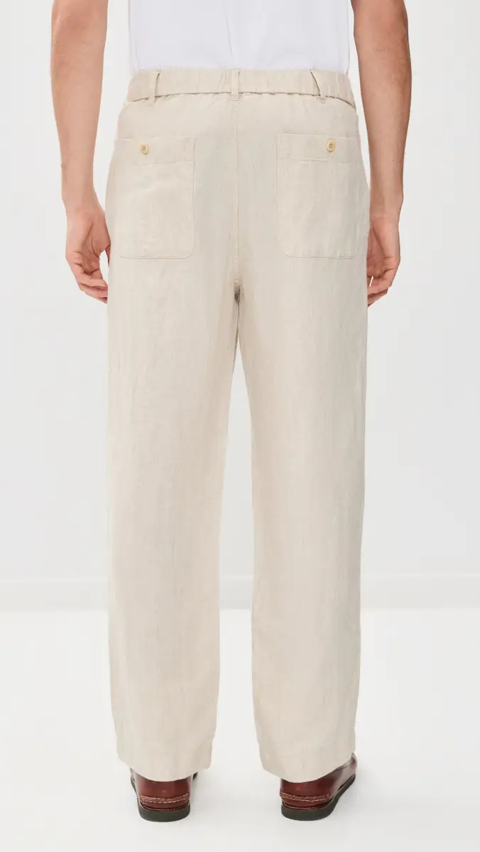 Madewell Linen Back Pants | Thumbnail 3 Madewell Linen Back Pants | Thumbnail 3