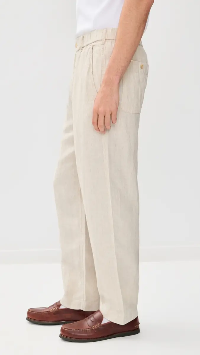 Madewell Linen Back Pants | Thumbnail 4 Madewell Linen Back Pants | Thumbnail 4