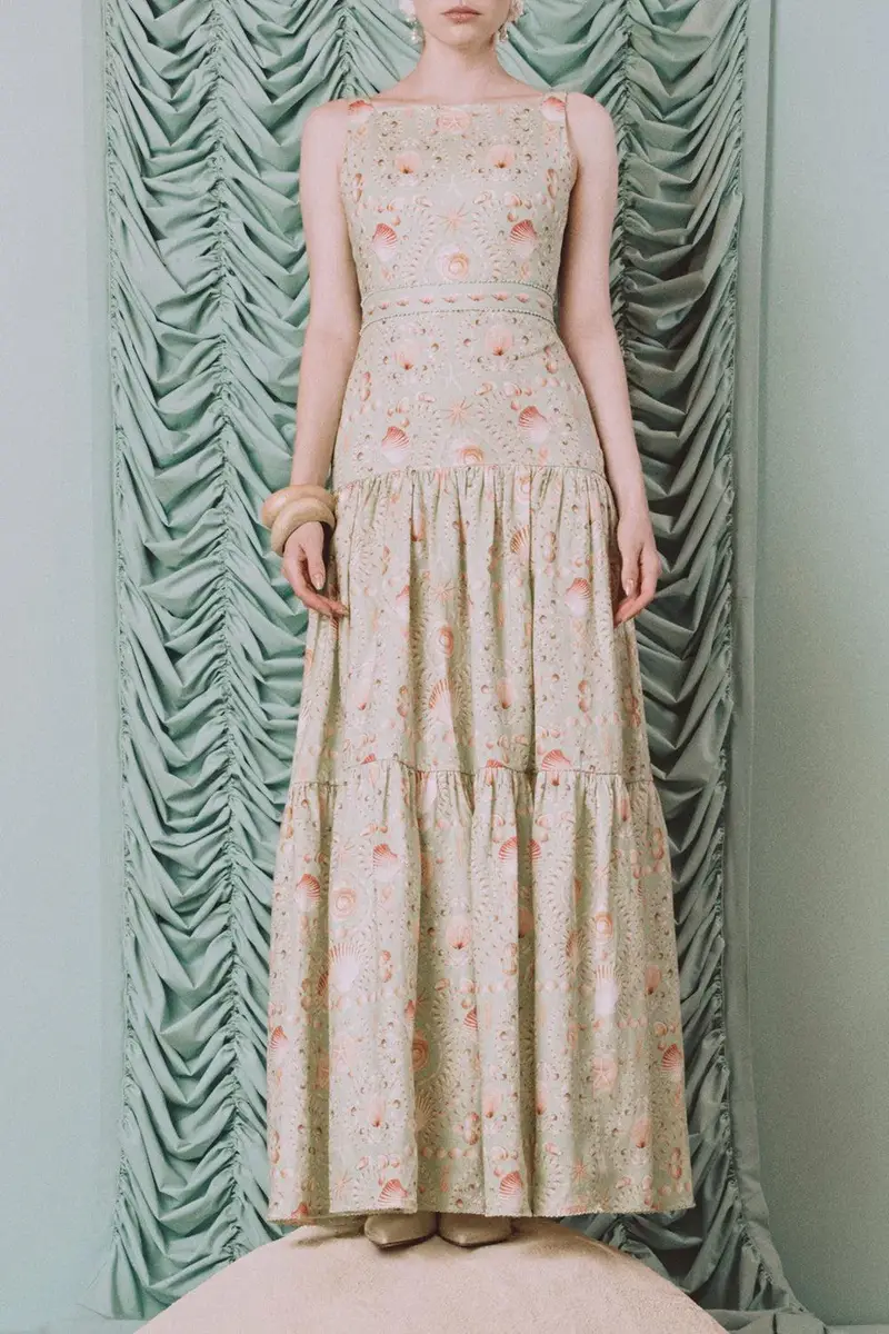 Agua by Agua Bendita Abeja Playa Maxi Dress | Thumbnail 2
