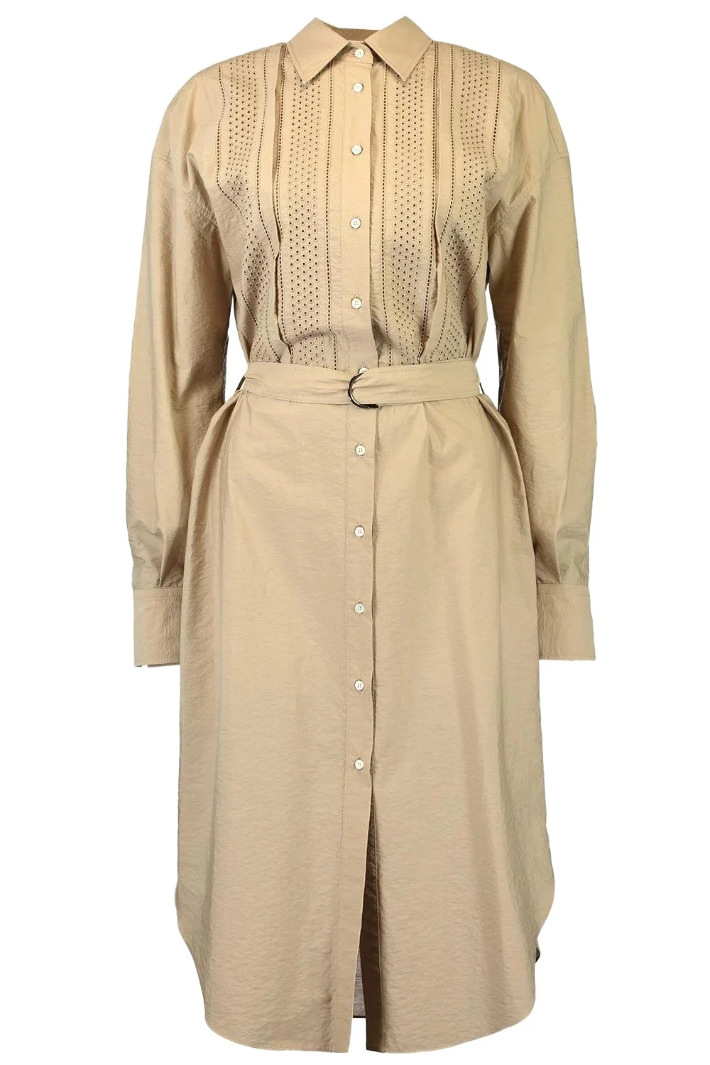 Brunello Cucinelli Belted Shirt Dress