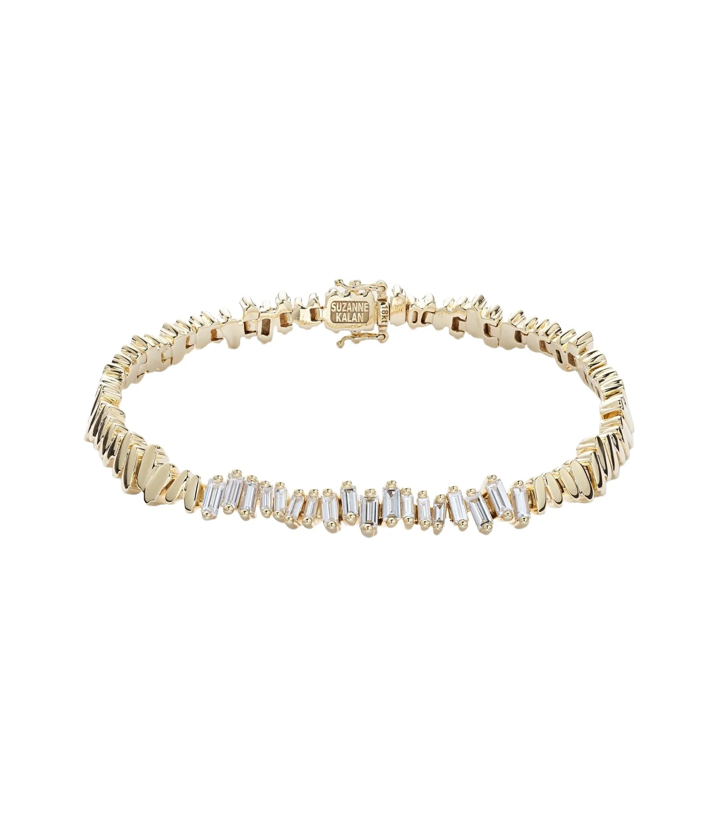 18kt gold bracelet with diamonds 18kt gold bracelet with diamonds