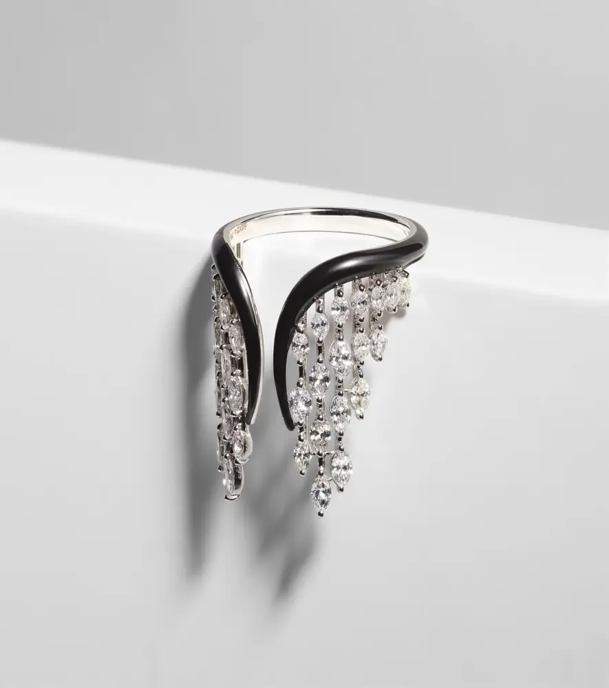 Kamyen Angel Wings 18kt gold ring with diamonds | Thumbnail 2 Kamyen Angel Wings 18kt gold ring with diamonds | Thumbnail 2