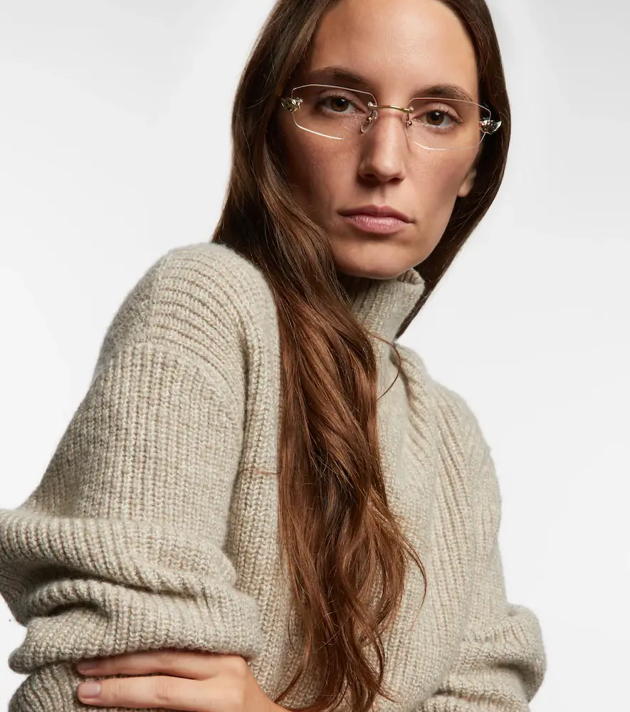 Cartier Eyewear Collection Panthère De Cartier rectangular glasses | Thumbnail 6