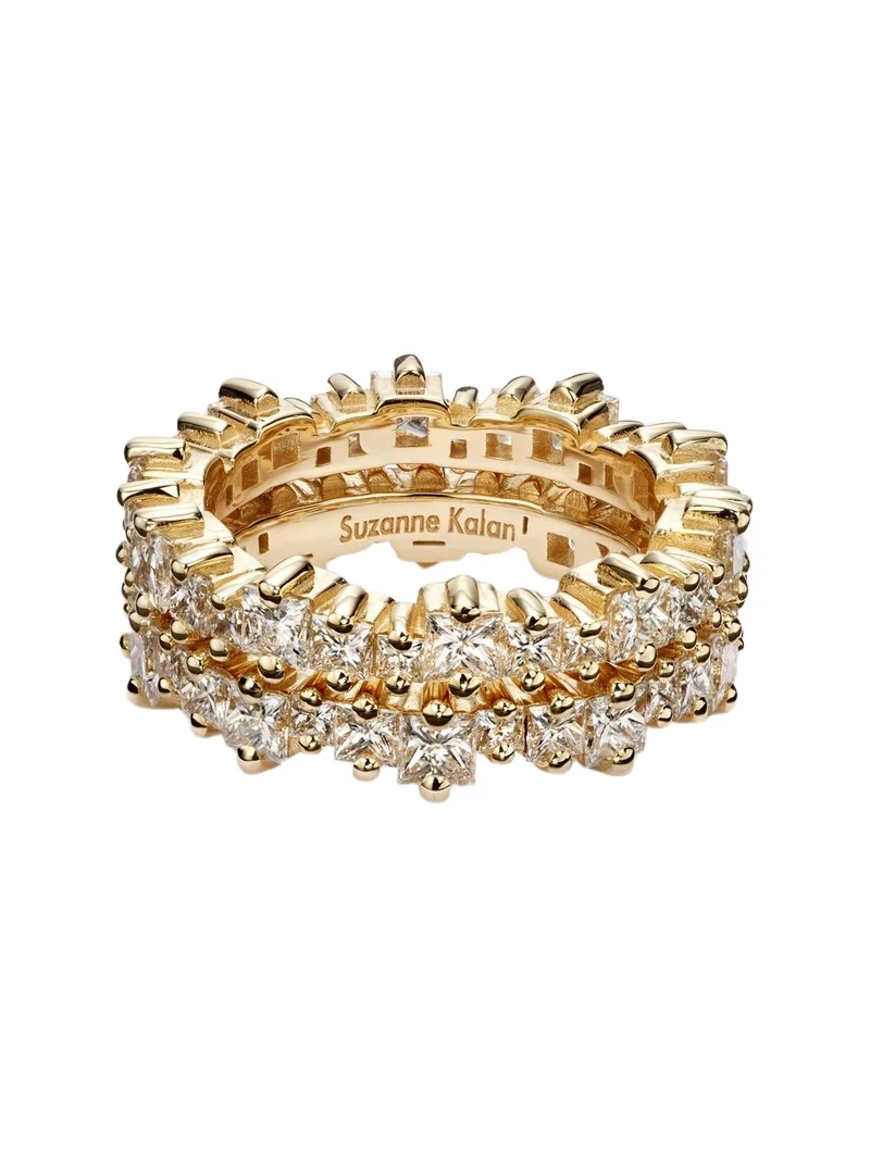 Milli 18kt gold tech ring jackets with diamonds Milli 18kt gold tech ring jackets with diamonds