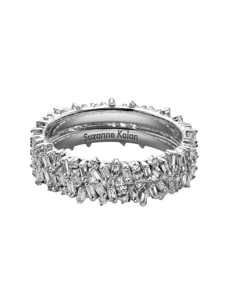 Icon Mini 18kt white gold tech ring jackets with diamonds Icon Mini 18kt white gold tech ring jackets with diamonds