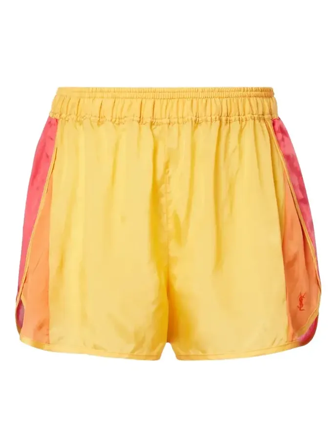 Colorblocked shorts