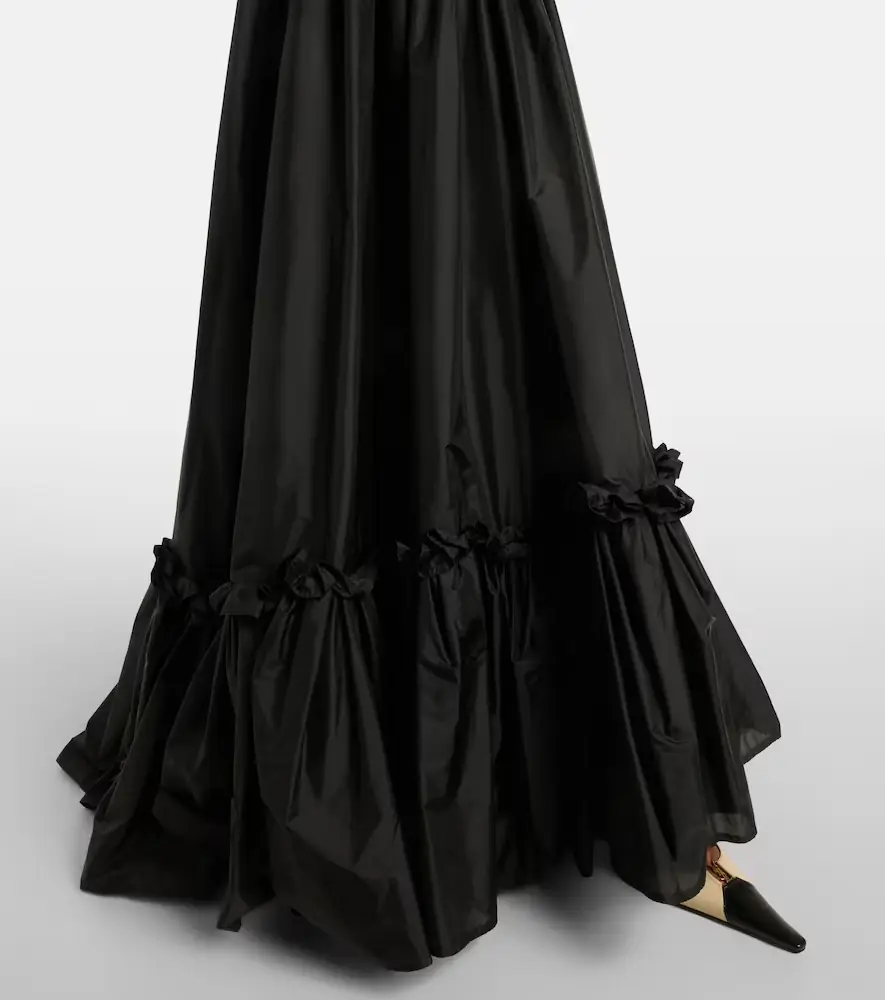 Saint Laurent Ruffled maxi skirt | Thumbnail 5