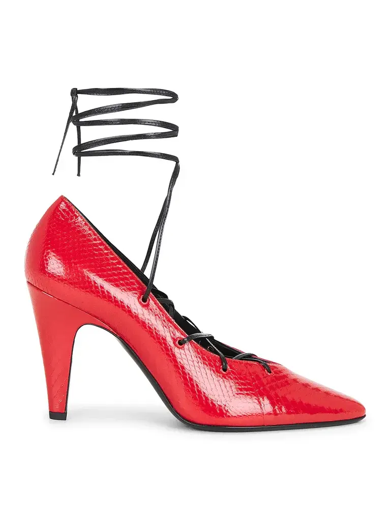 Lace Up Pump