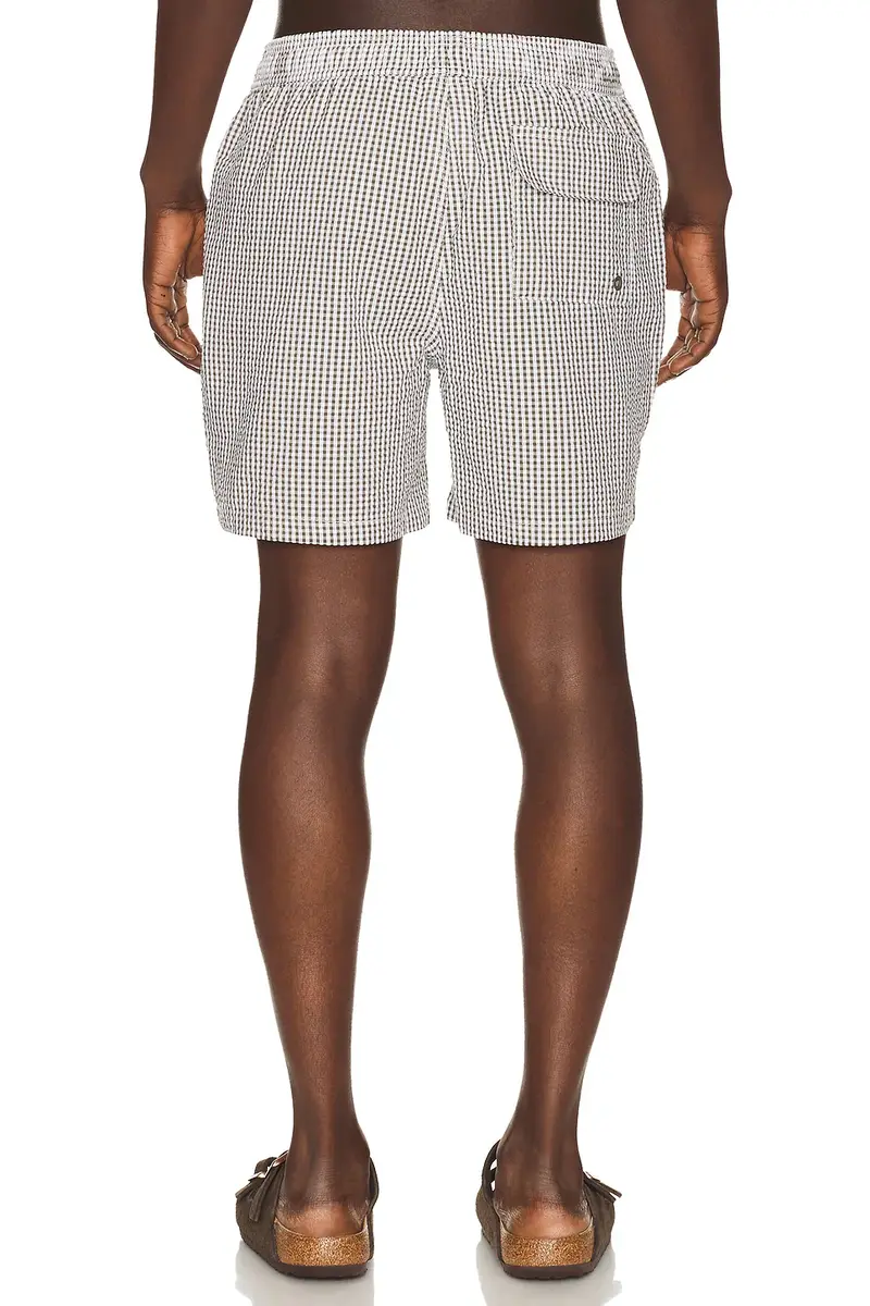 Barbour Gingham Seersucker Swim Short | Thumbnail 2