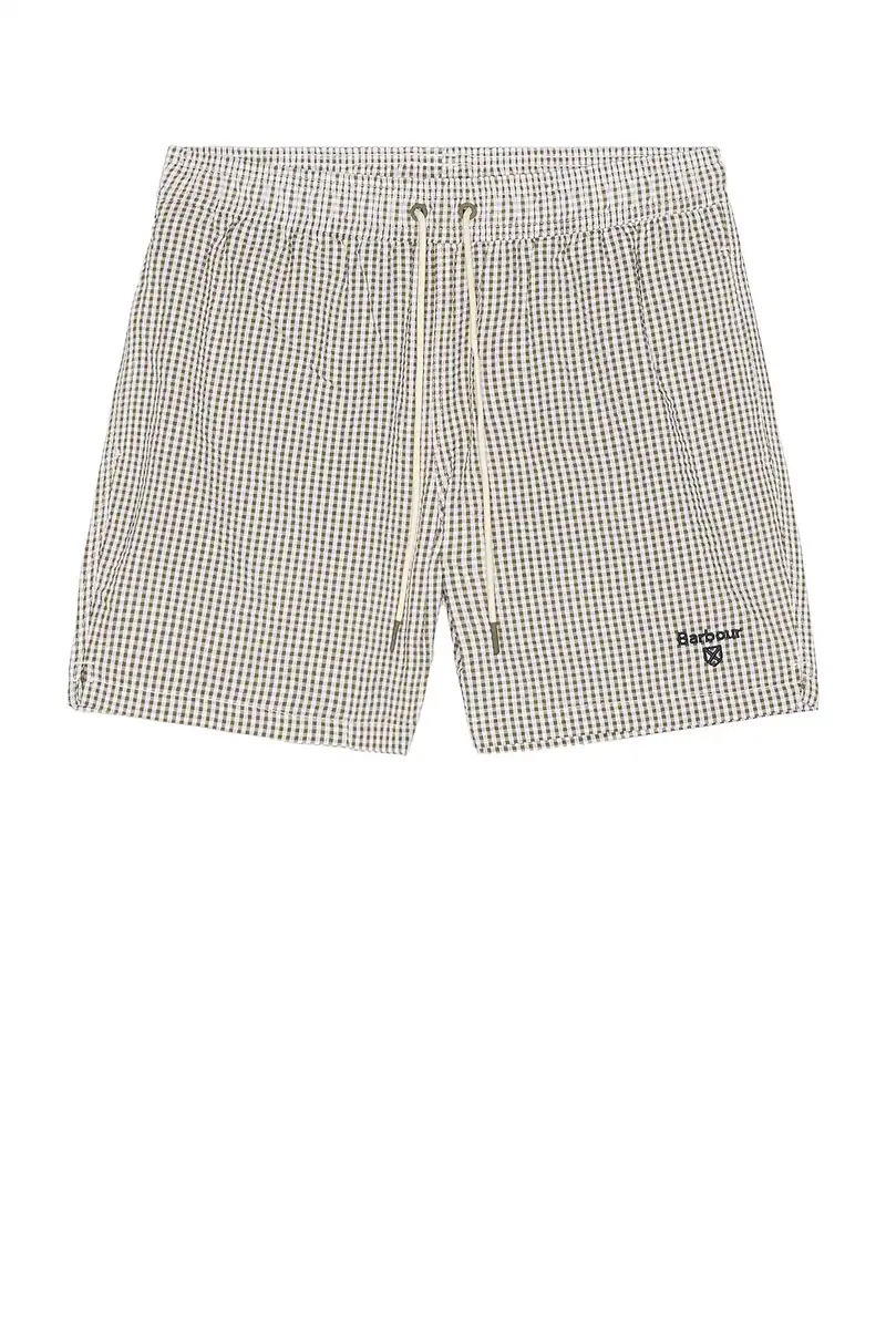 Barbour Gingham Seersucker Swim Short | Thumbnail 4