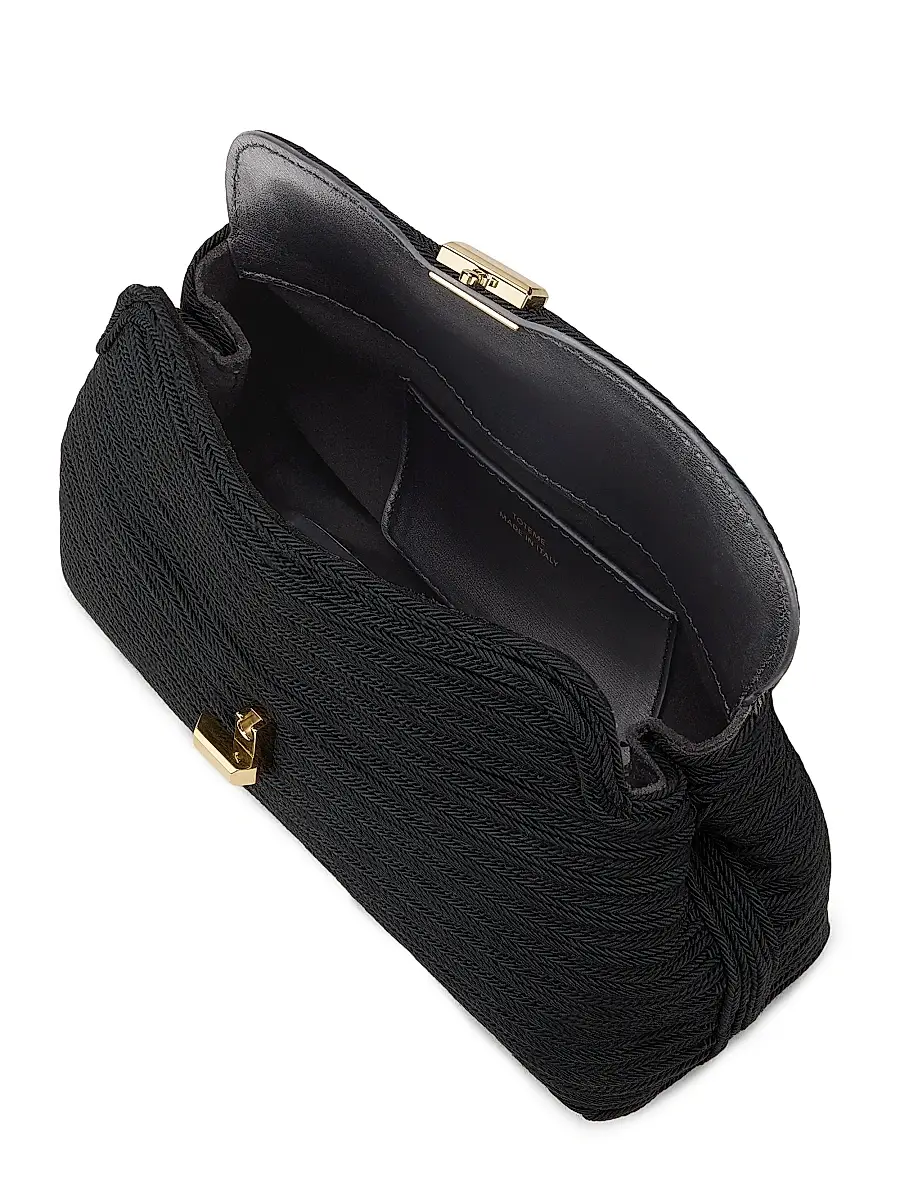TOTEME Women's T-Lock Mini Rope Clutch | Thumbnail 5 TOTEME Women's T-Lock Mini Rope Clutch | Thumbnail 5