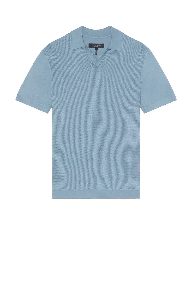 rag & bone Saxon Silk Blend Johnny Polo | Thumbnail 4 rag & bone Saxon Silk Blend Johnny Polo | Thumbnail 4