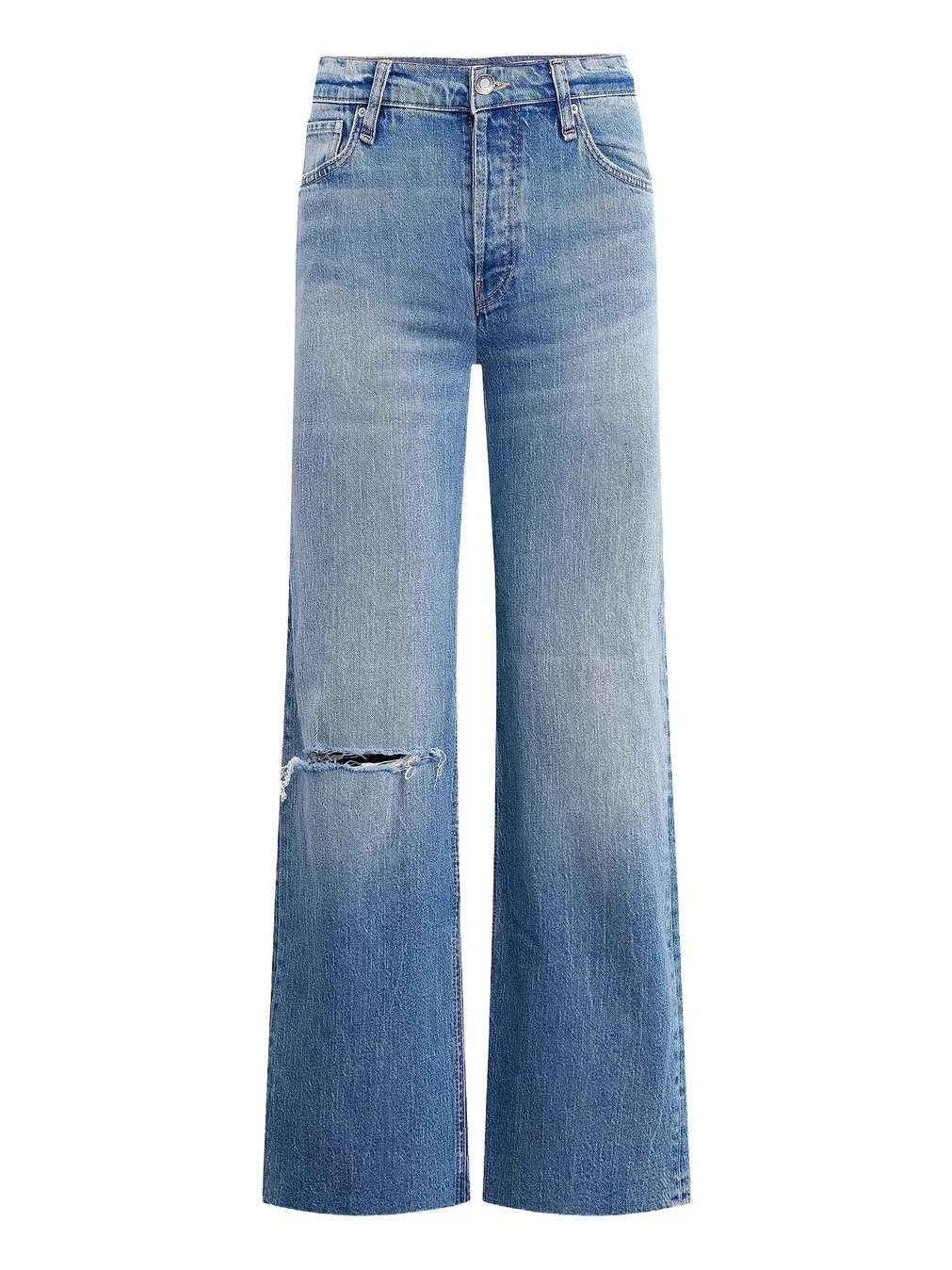 Women's Rosie Distressed High-Rise Wide-Leg Jeans Women's Rosie Distressed High-Rise Wide-Leg Jeans
