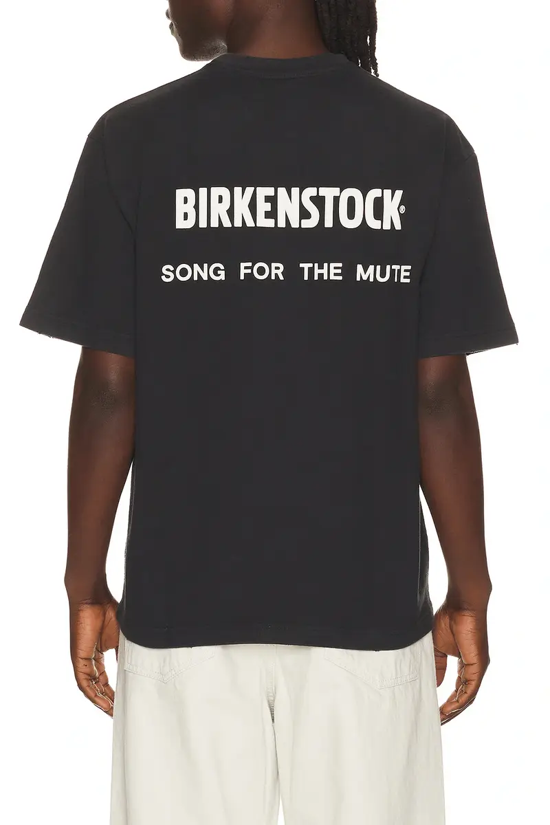Song for the Mute x Birkenstock The Rebel Distressed T-Shirt | Thumbnail 2 Song for the Mute x Birkenstock The Rebel Distressed T-Shirt | Thumbnail 2