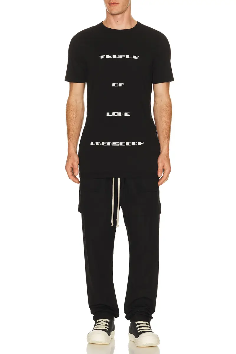 DRKSHDW by Rick Owens Temple of Love Owenscorp Graphic Level T | Thumbnail 3 DRKSHDW by Rick Owens Temple of Love Owenscorp Graphic Level T | Thumbnail 3