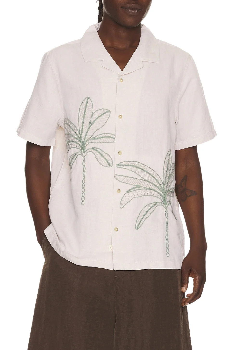 Marine Layer Embroidered Resort Shirt