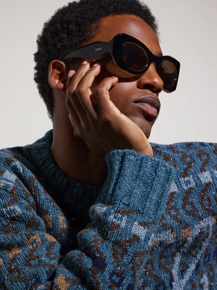 Loewe + Paula's Ibiza D-frame Acetate Sunglasses | Thumbnail 2 Loewe + Paula's Ibiza D-frame Acetate Sunglasses | Thumbnail 2