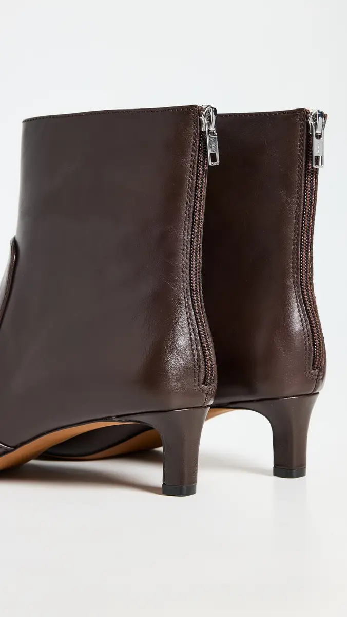 Madewell The Dimes Kitten Heel Boot In Crinkle Leather | Thumbnail 4
