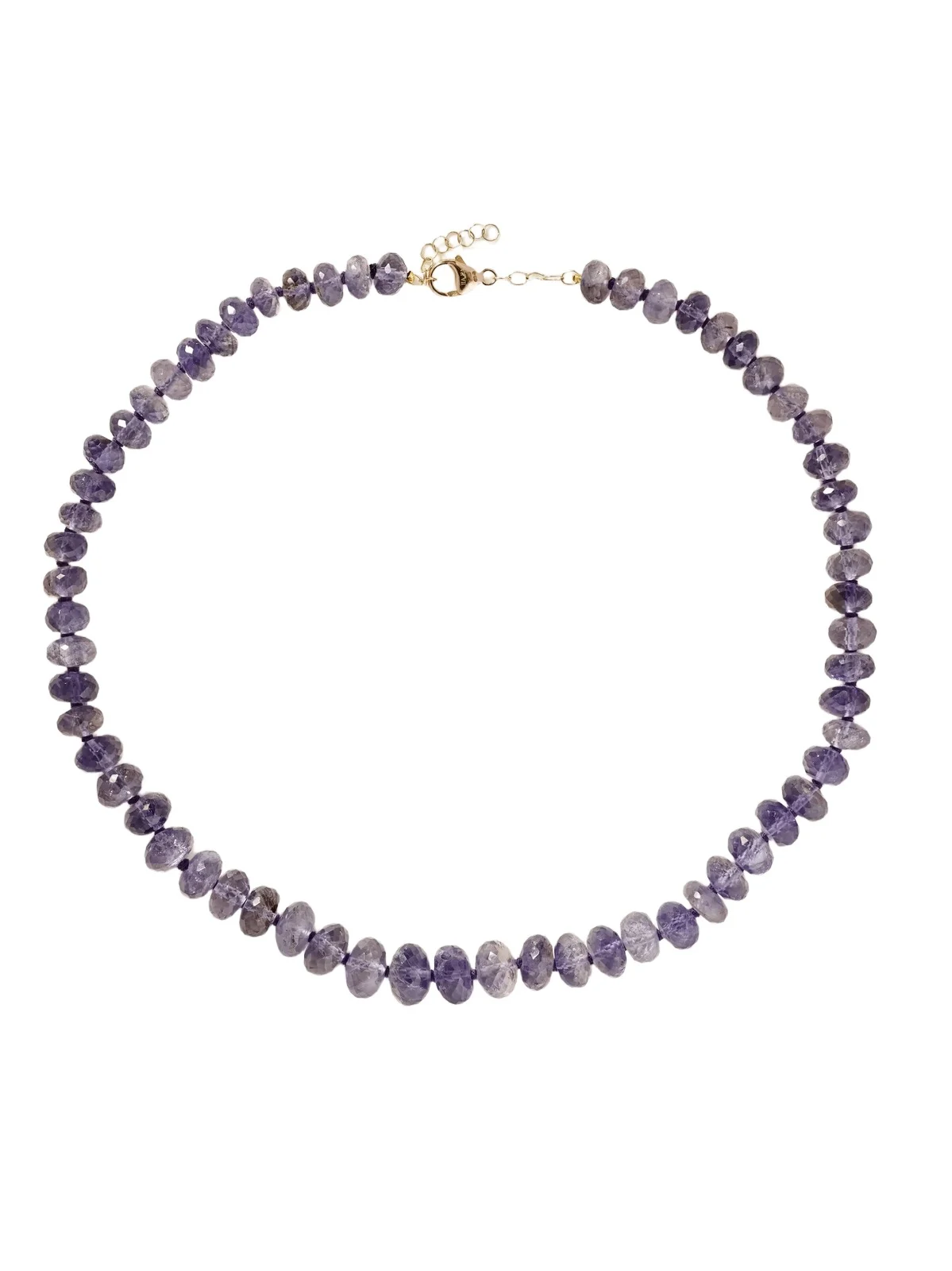 JIA JIA Oracle 14-karat Gold Iolite Necklace