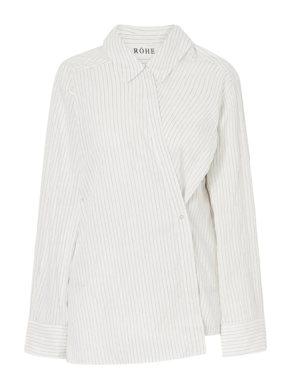 Striped Crepon Shirt