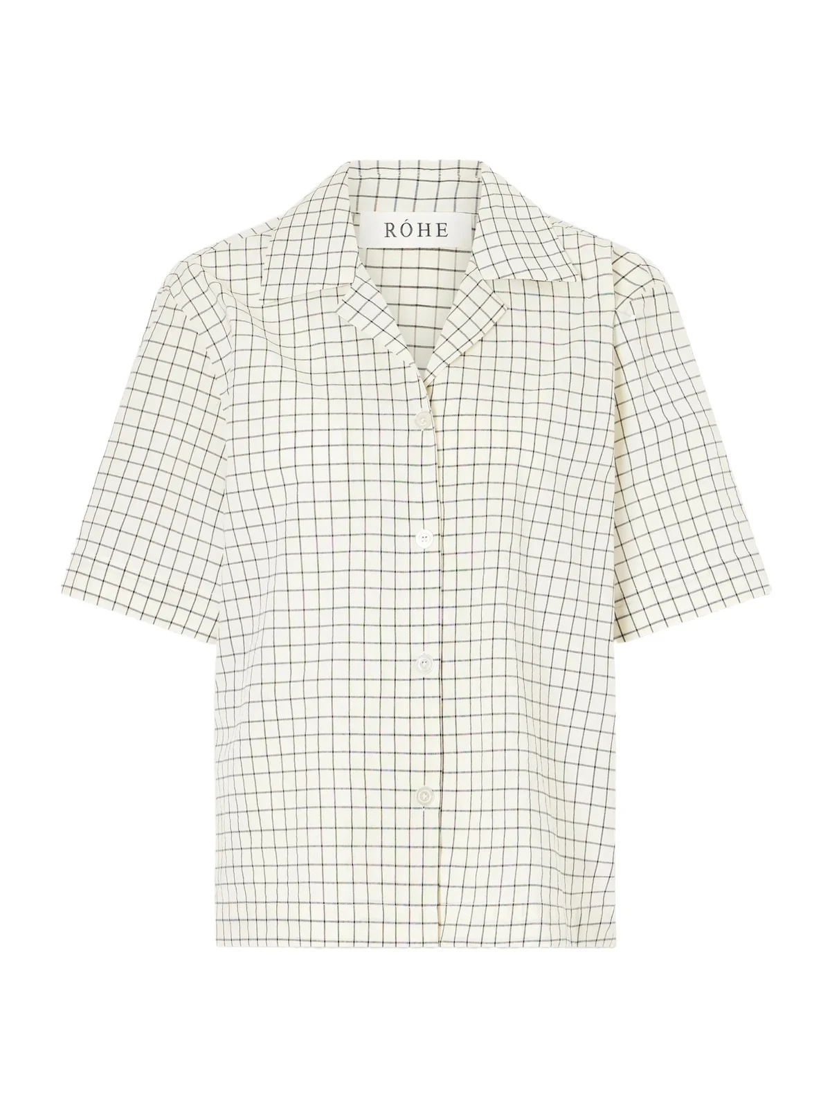 Checked Cotton-blend Shirt Checked Cotton-blend Shirt