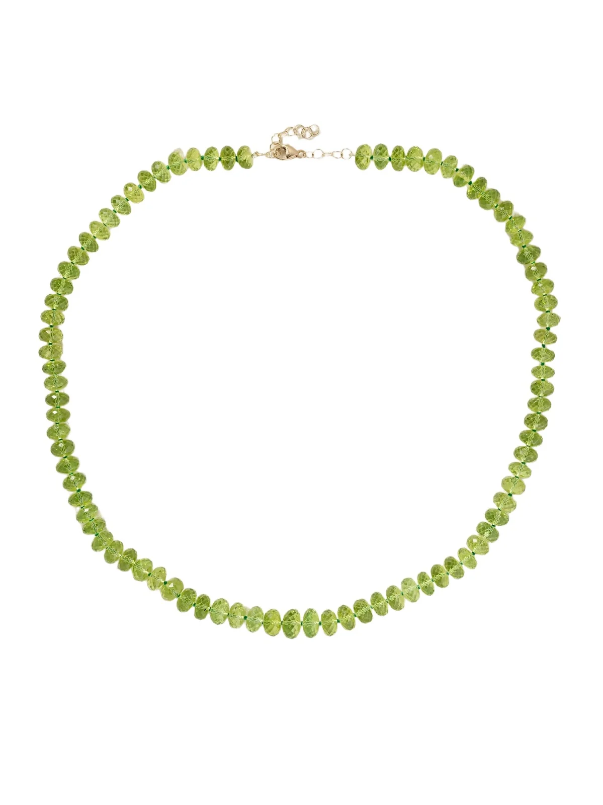 Oracle 14-karat Gold Peridot Necklace