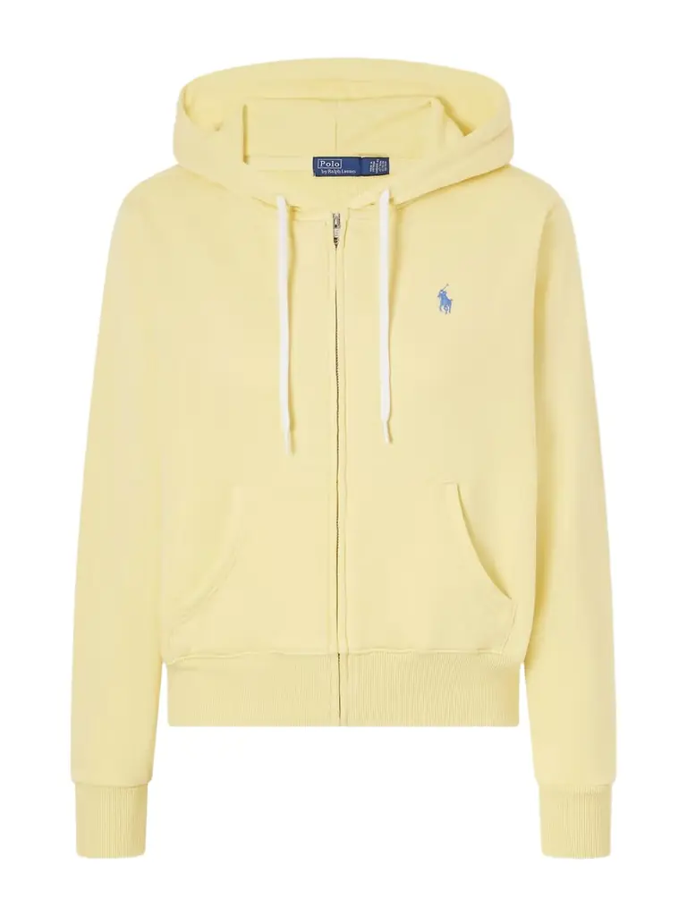 Polo Ralph Lauren Logo-embroidered Cotton-blend Zip-up Hoodie | Image 1 Polo Ralph Lauren Logo-embroidered Cotton-blend Zip-up Hoodie | Image 1
