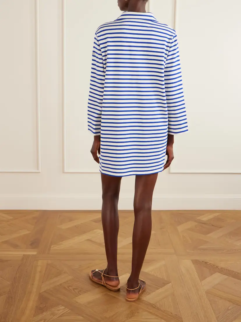Polo Ralph Lauren Striped Cotton-jersey Mini Dress | Thumbnail 3 Polo Ralph Lauren Striped Cotton-jersey Mini Dress | Thumbnail 3
