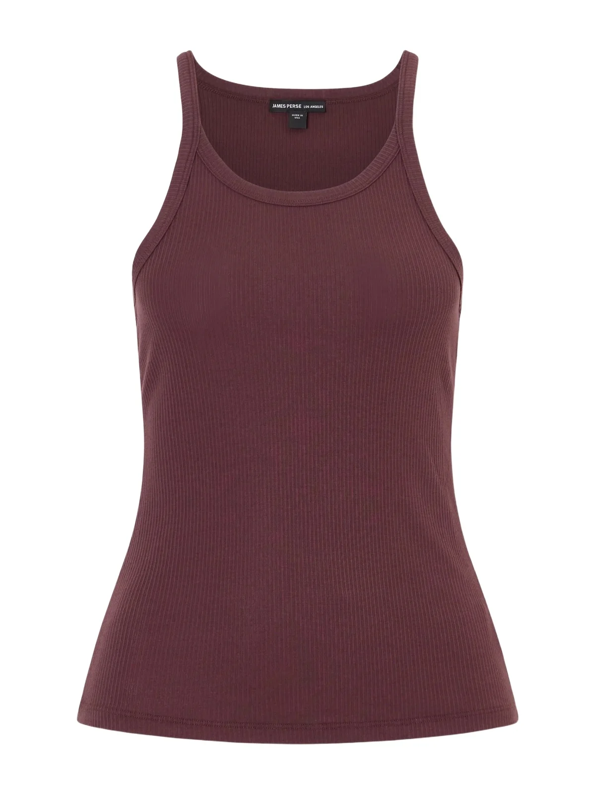 James Perse Ribbed Supima Cotton-blend Tank