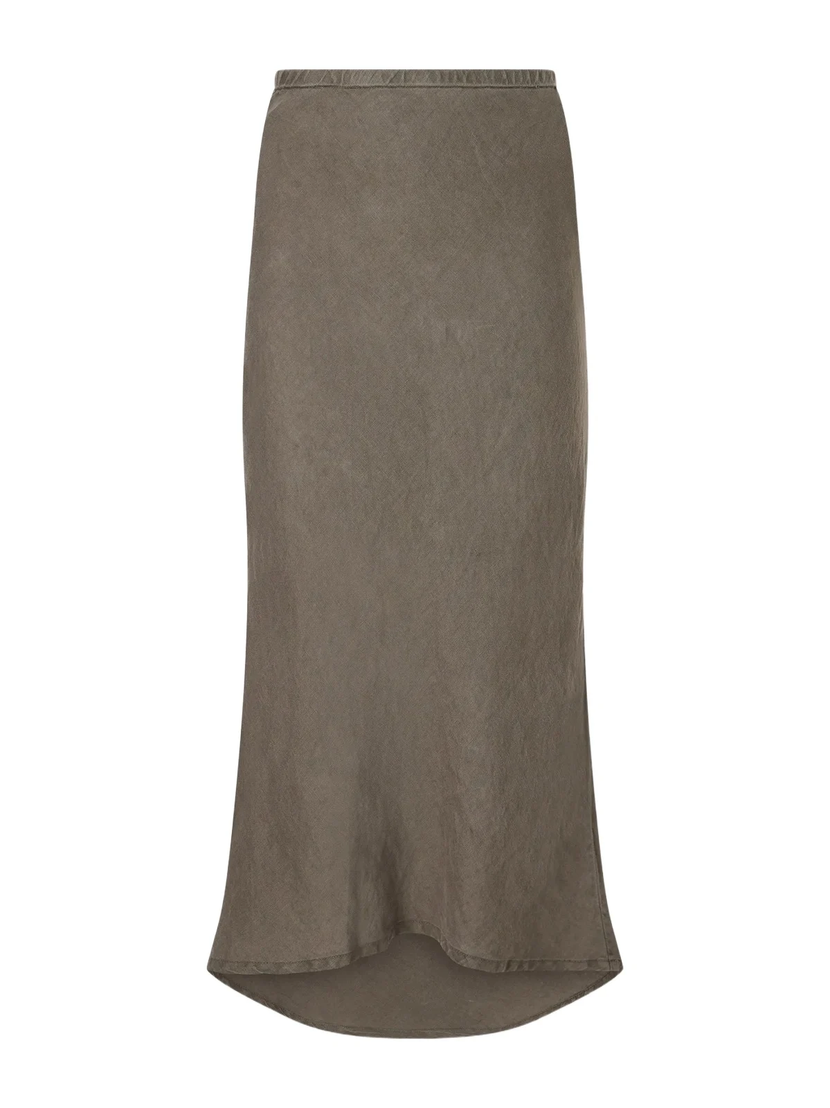 James Perse Linen Midi Skirt