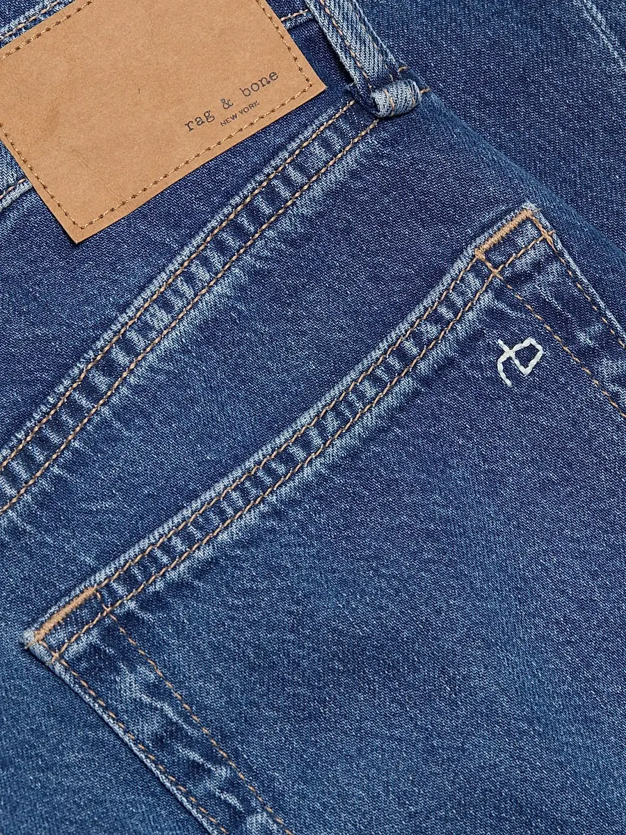 rag & bone Women's Featherweight Sofie Wide-Leg Jeans | Thumbnail 7