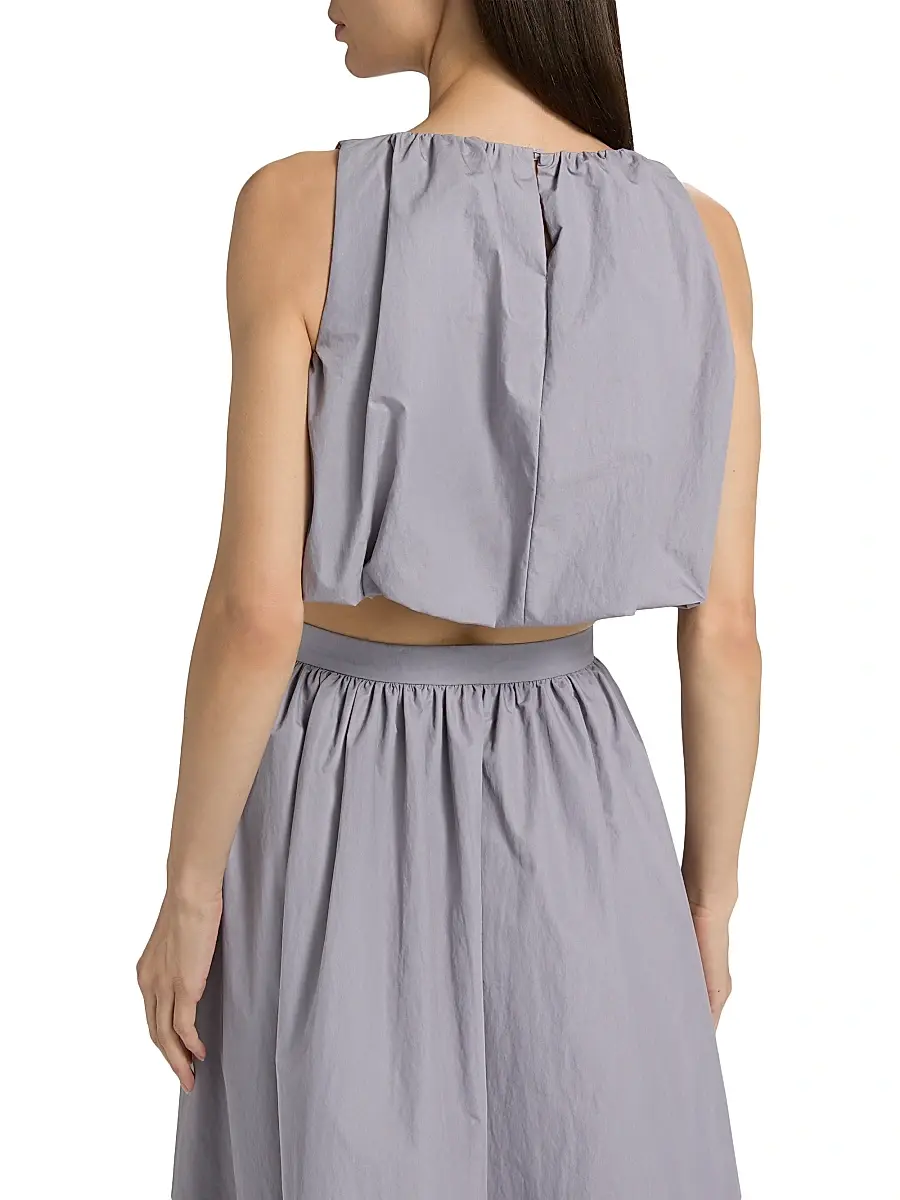 Amur Women's Ravina Gathered Bubble-Hem Top | Thumbnail 5 Amur Women's Ravina Gathered Bubble-Hem Top | Thumbnail 5