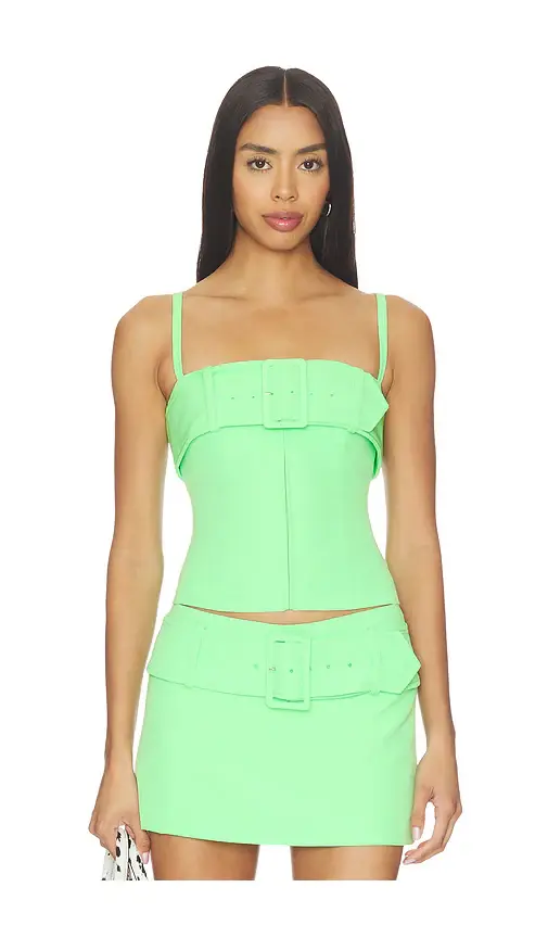 Sandy Liang Ahsoka Top | Image 1 Sandy Liang Ahsoka Top | Image 1