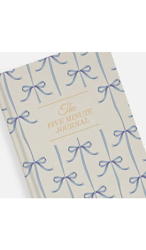Intelligent Change Five Minute Journal Blue Bow | Thumbnail 2 Intelligent Change Five Minute Journal Blue Bow | Thumbnail 2