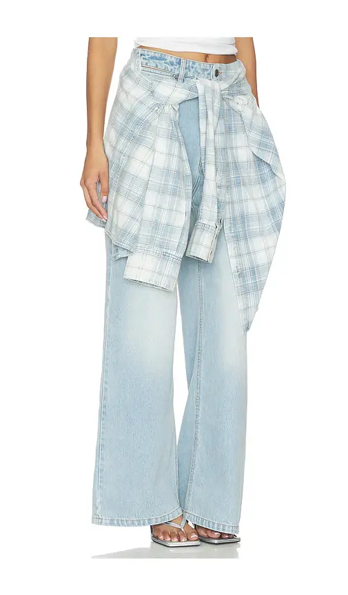 MARRKNULL Lace-Up Denim Jean | Thumbnail 2 MARRKNULL Lace-Up Denim Jean | Thumbnail 2