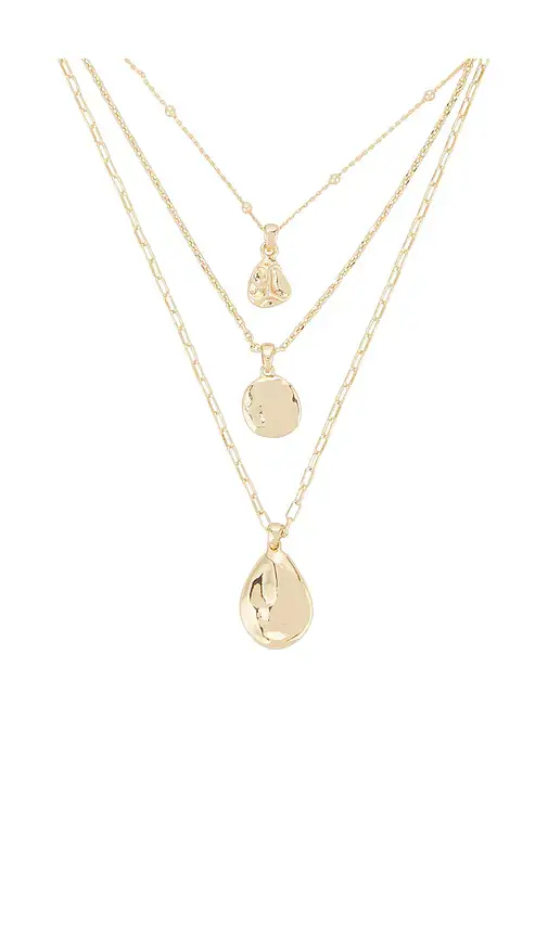 Ettika Circle Flow Layered Necklace Set | Thumbnail 2 Ettika Circle Flow Layered Necklace Set | Thumbnail 2