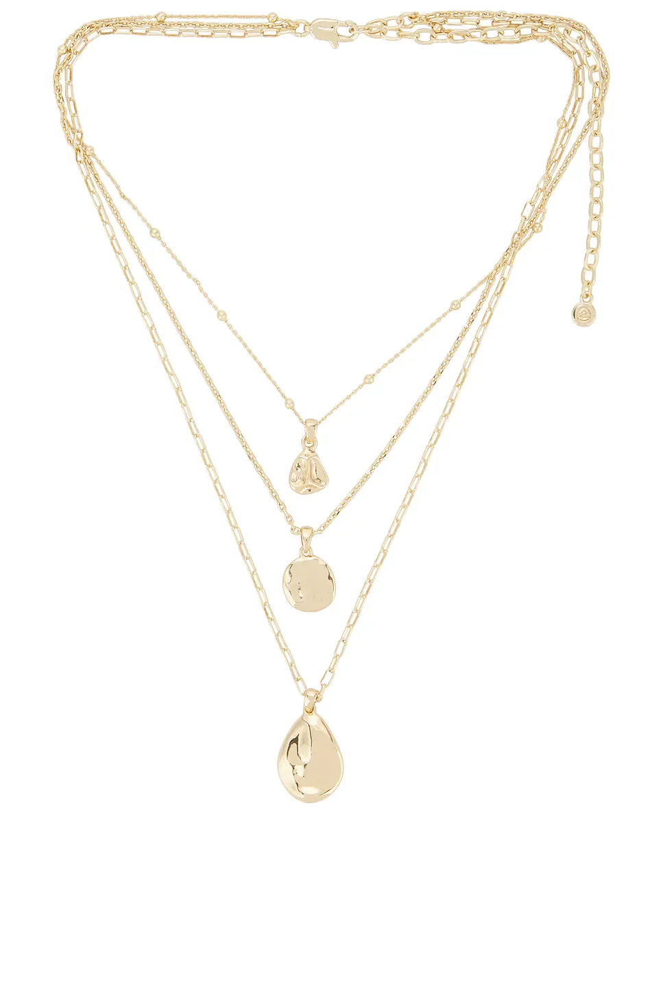 Ettika Circle Flow Layered Necklace Set