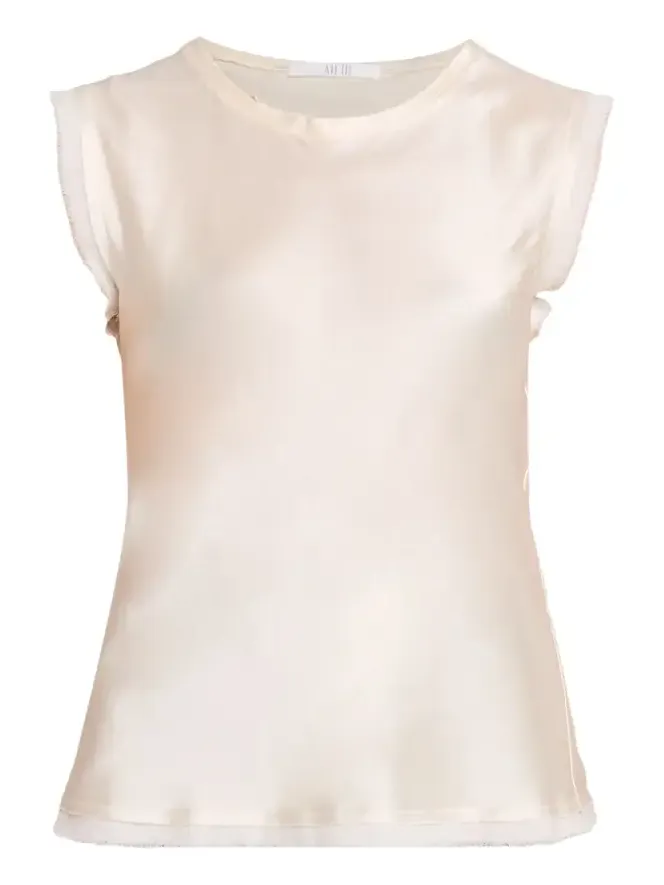 ALL THREE Amanda Silk Tank Top