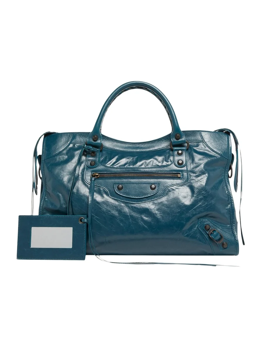 Balenciaga Le City Medium Leather Tote Bag