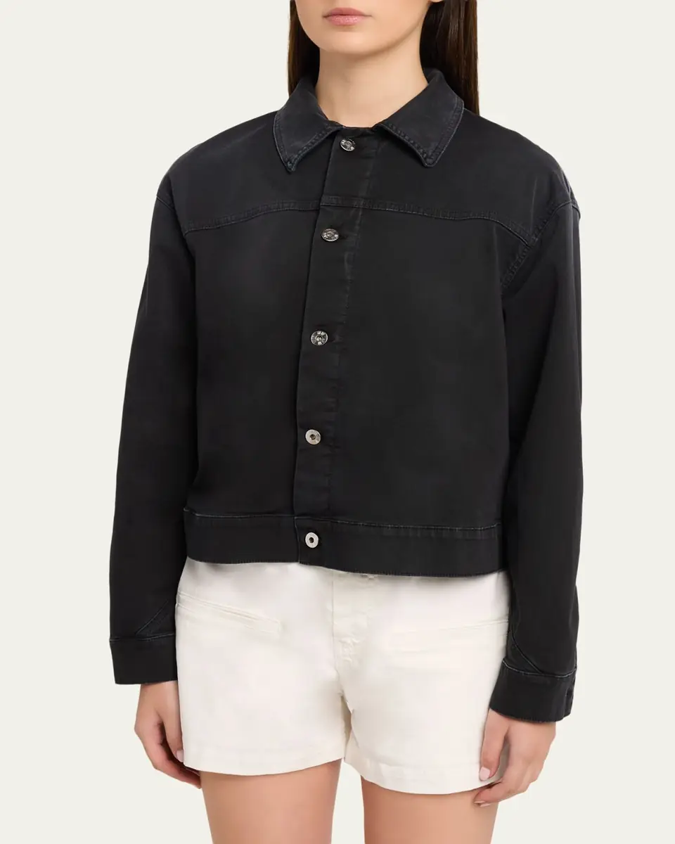 ALL THREE Danya Twill Jacket | Thumbnail 4