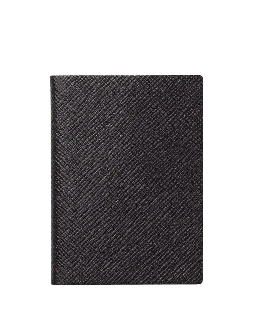 Smythson Panama Leather Pocket Notebook