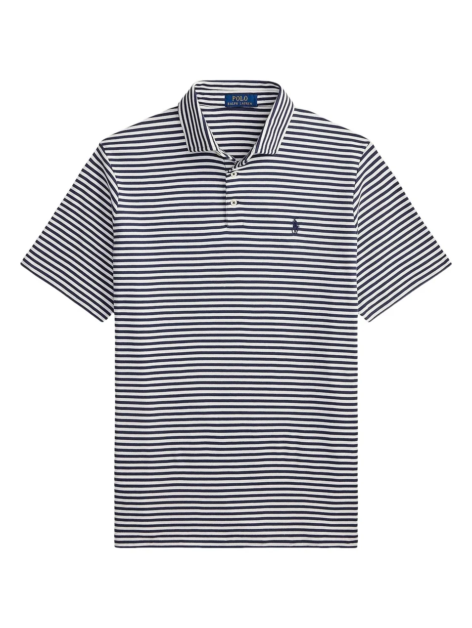 Polo Ralph Lauren Men's Striped Cotton Logo Polo Shirt