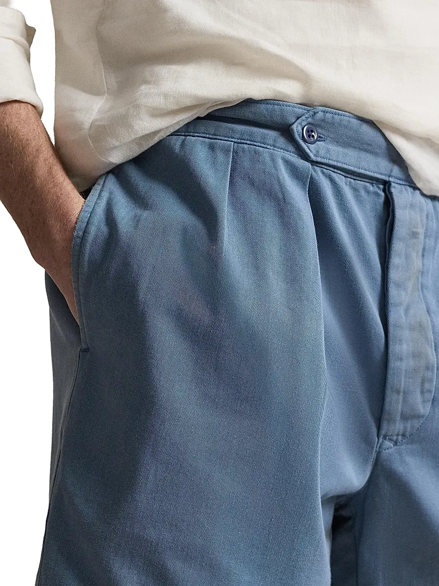 Polo Ralph Lauren Men's Rustic Cotton Twill Shorts | Thumbnail 5 Polo Ralph Lauren Men's Rustic Cotton Twill Shorts | Thumbnail 5