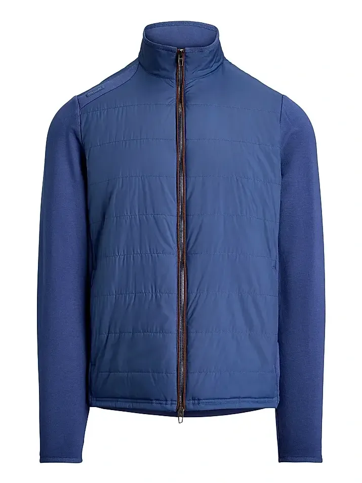 Polo Ralph Lauren Men's Performance Quilted Zip-Front Sweatshirt