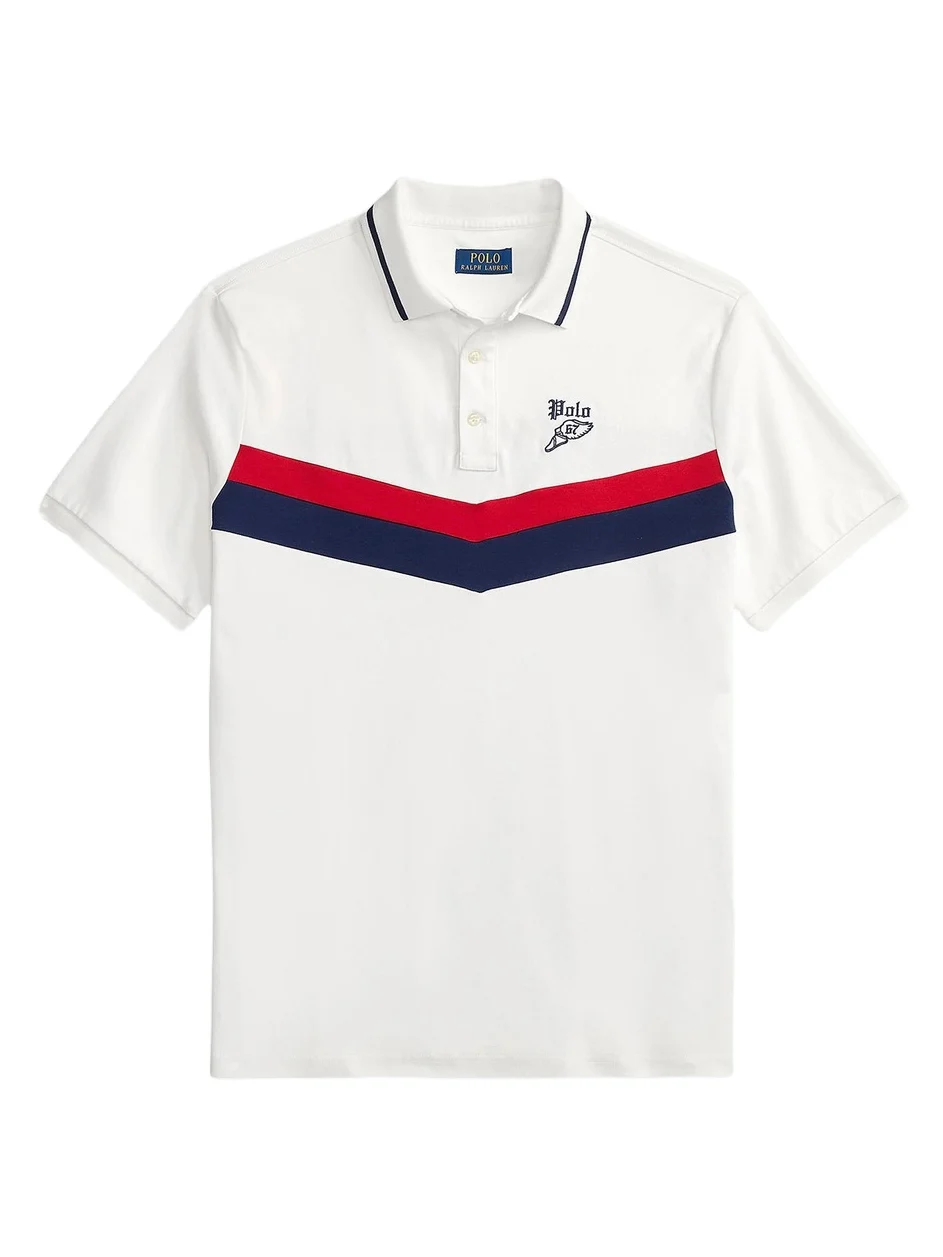 Polo Ralph Lauren Men's Logo Striped Cotton Polo Shirt