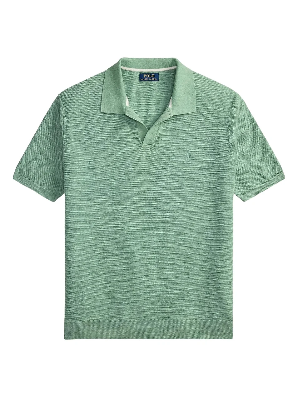 Polo Ralph Lauren Men's Cotton-Linen Knit Polo Shirt