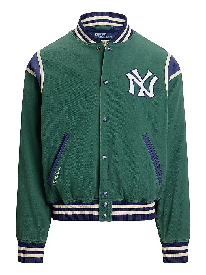Polo Ralph Lauren Men's Yankees Heritage Twill Bomber Jacket