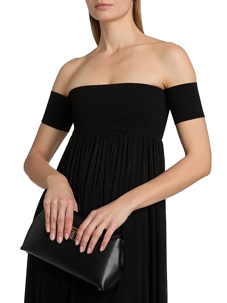Ronny Kobo Women's Miles Mixed-Media A-Line Maxi Dress | Thumbnail 6 Ronny Kobo Women's Miles Mixed-Media A-Line Maxi Dress | Thumbnail 6