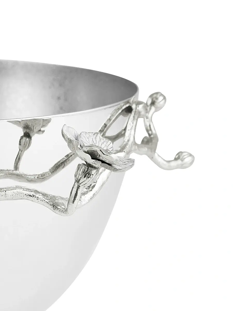 Michael Aram Silver Orchid Medium Bowl | Thumbnail 5