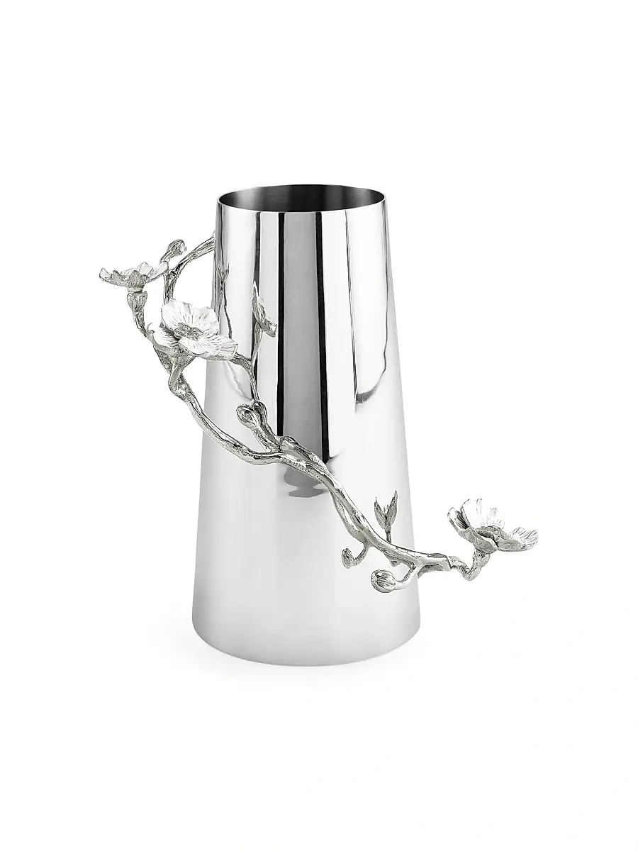 Michael Aram Silver Orchid Vase | Thumbnail 2 Michael Aram Silver Orchid Vase | Thumbnail 2